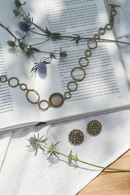 ダニエラデマルキ/Daniela de Marchi <br>GeosCollection <br>イヤリング（Earrings）[OR1357 OTBR ]